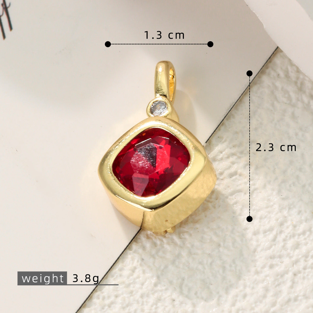 Elvane - Rounded Square Pendant Only