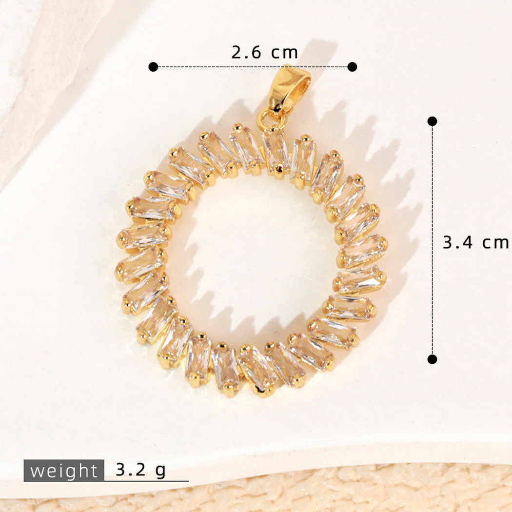 Elvane - Open-Center Radiating Pendant Only