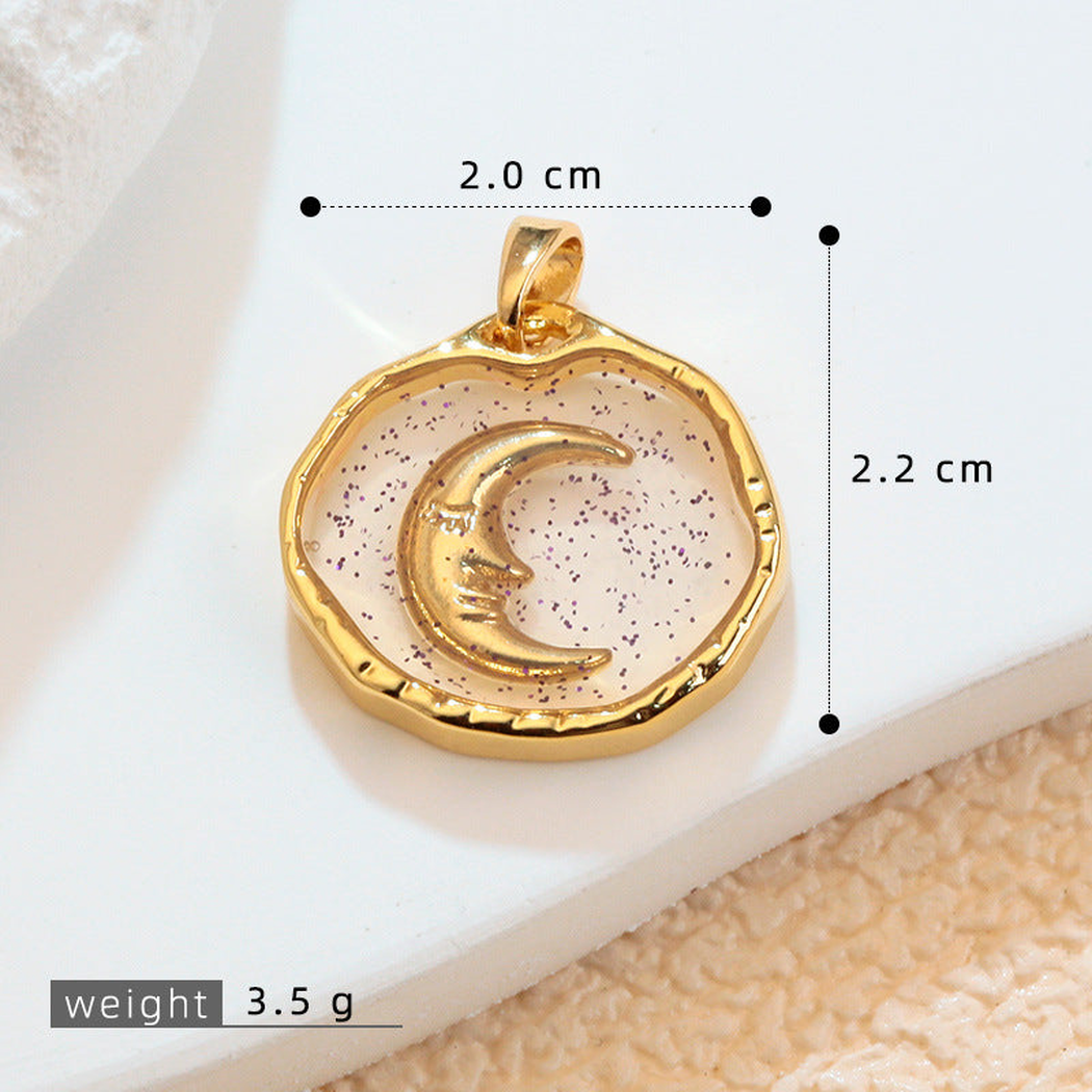 Elvane - Glittered Symbol Pendant Only