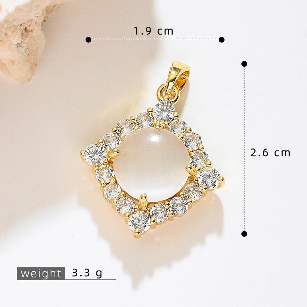Elvane - Botanical Framed Pendant Only