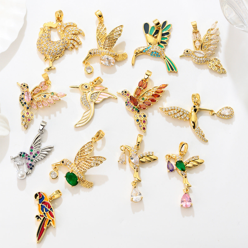 Elvane - Winged Bird-Themed Pendant Only