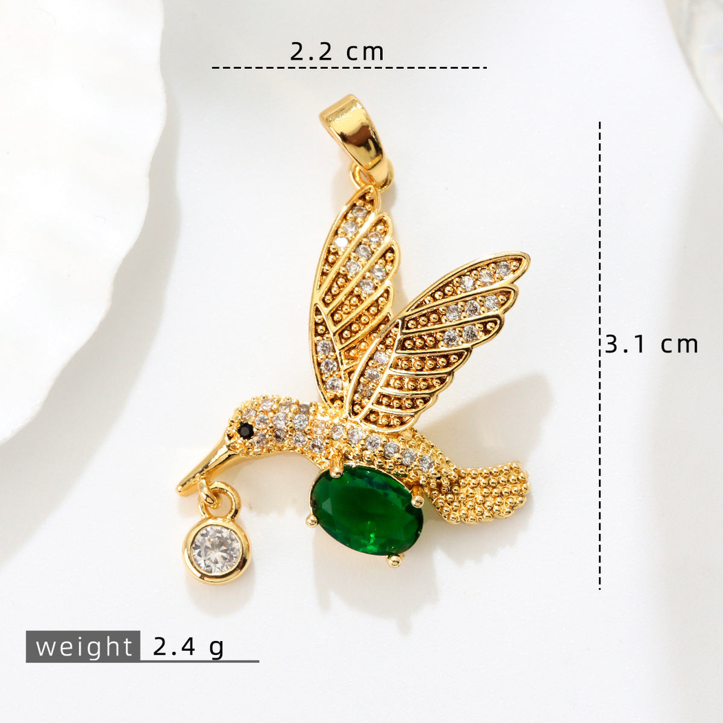 Elvane - Winged Bird-Themed Pendant Only