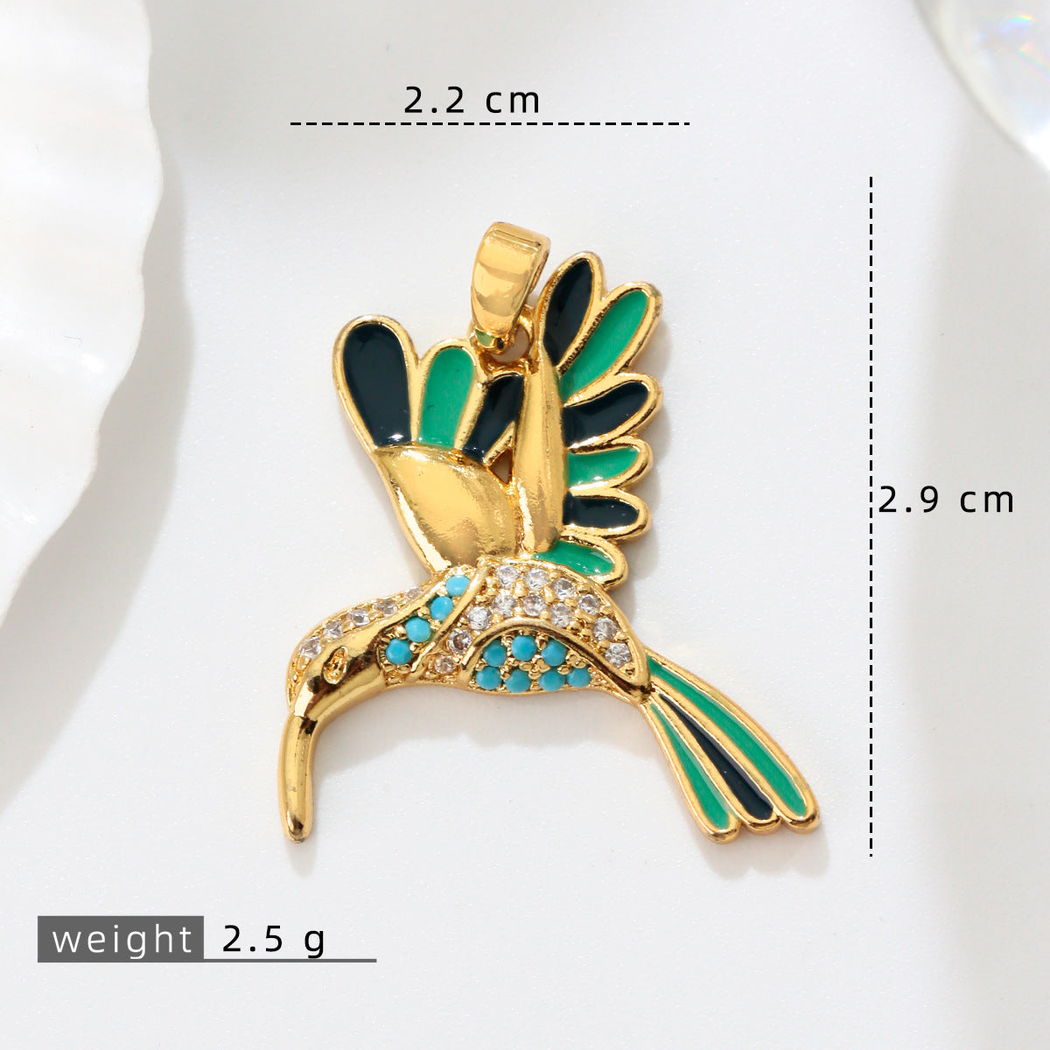 Elvane - Winged Bird-Themed Pendant Only