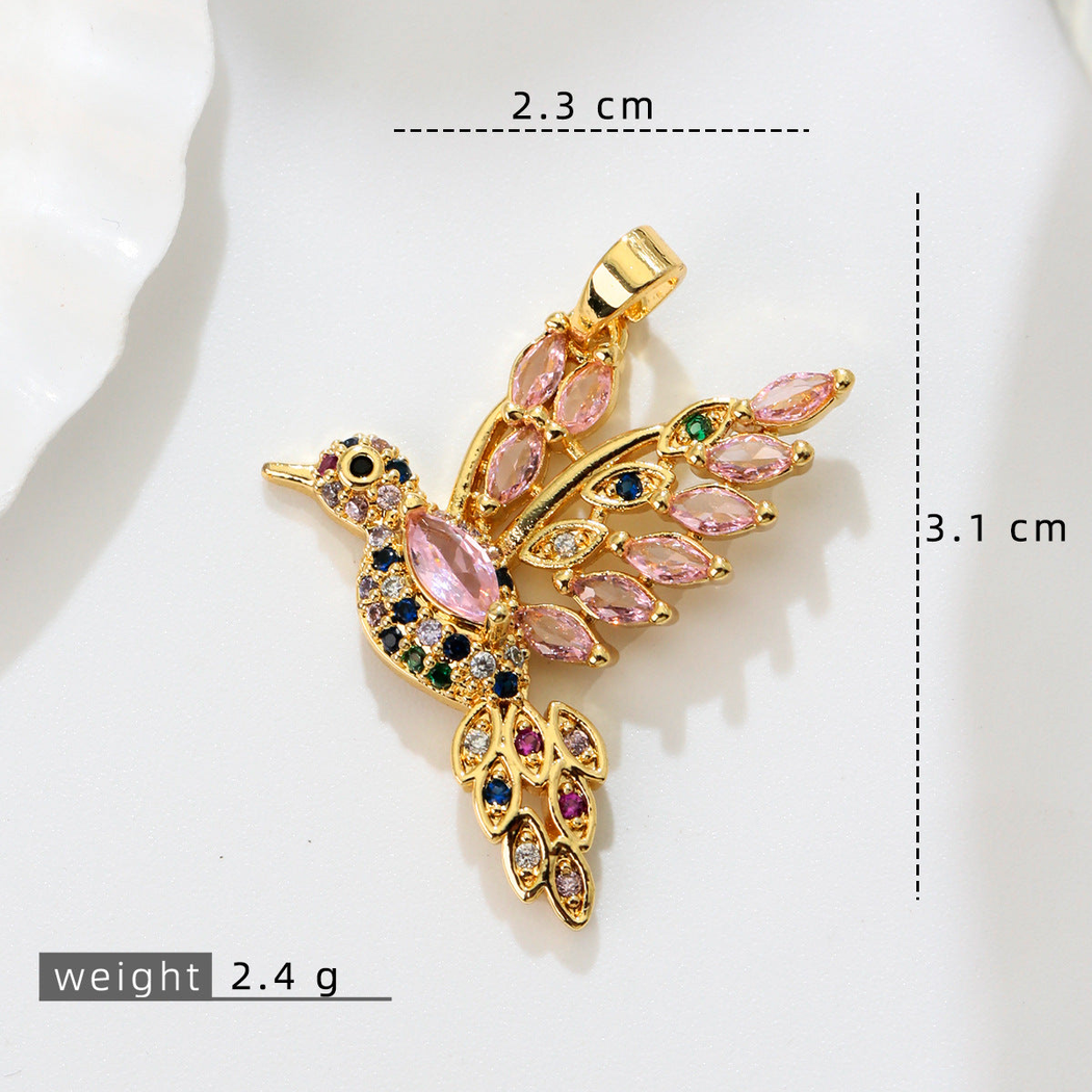 Elvane - Winged Bird-Themed Pendant Only
