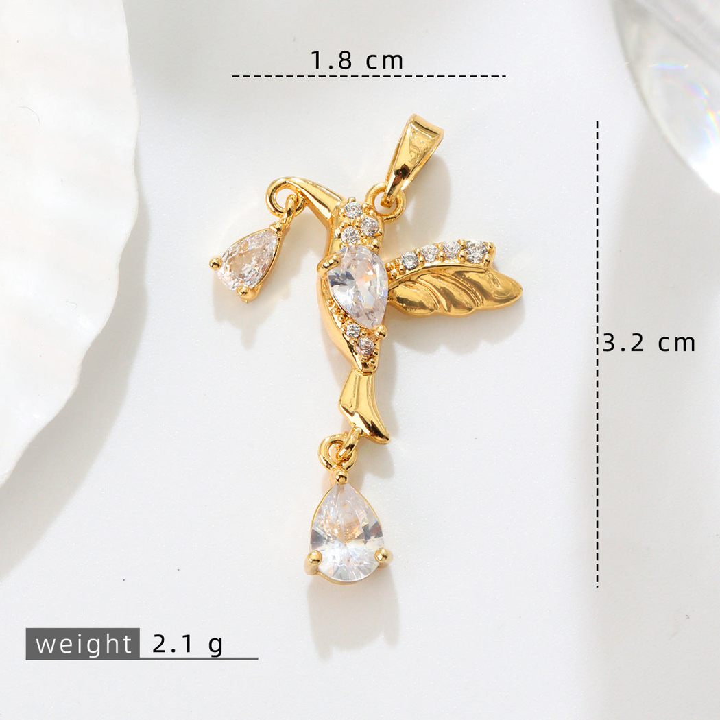 Elvane - Winged Bird-Themed Pendant Only