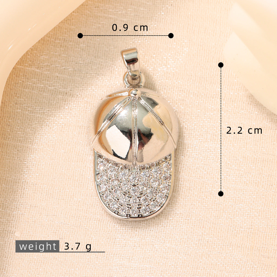 Elvane - Western Hat-Shaped Pendant Only