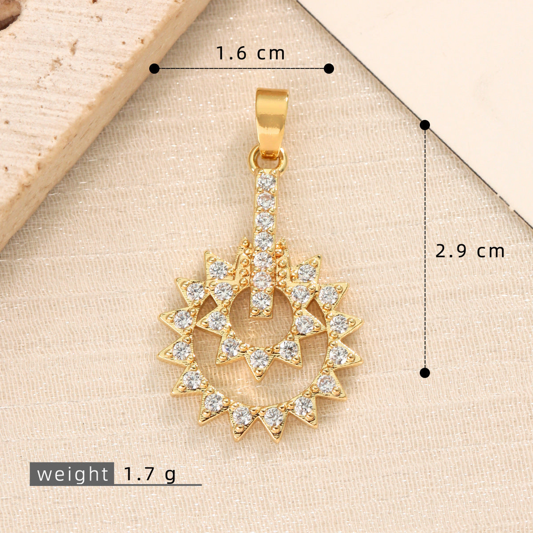 Elvane - Radiating Celestial Pendant Only