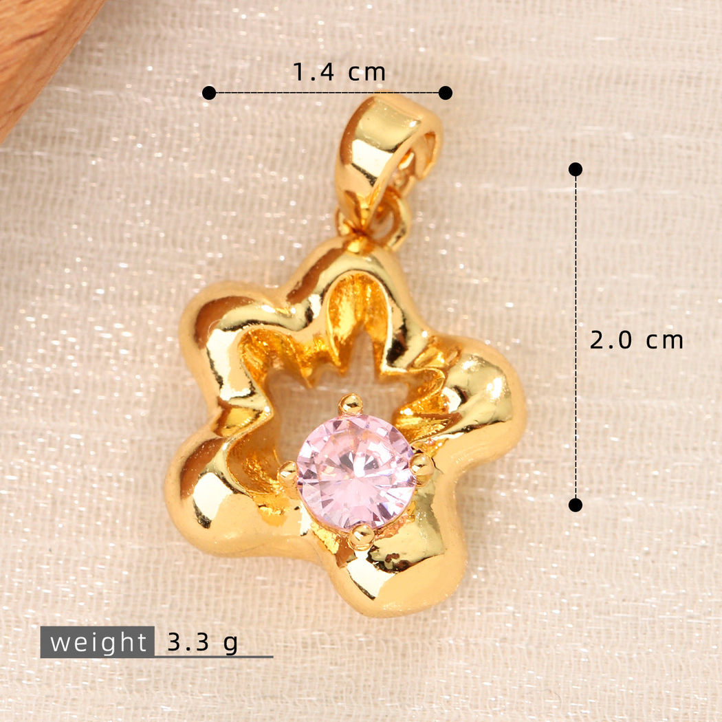 Elvane - Openwork Star Motif Pendant Only