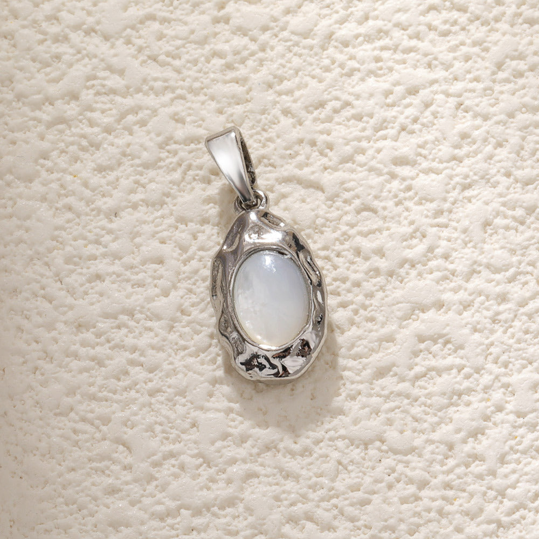 Elvane - Iridescent Geometric Pendant Only