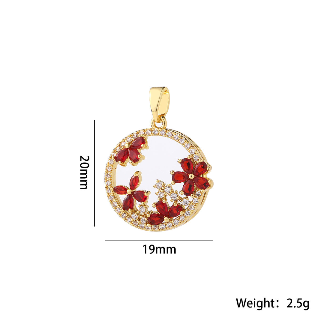 Elvane - Ornamental Framed Pendant Only