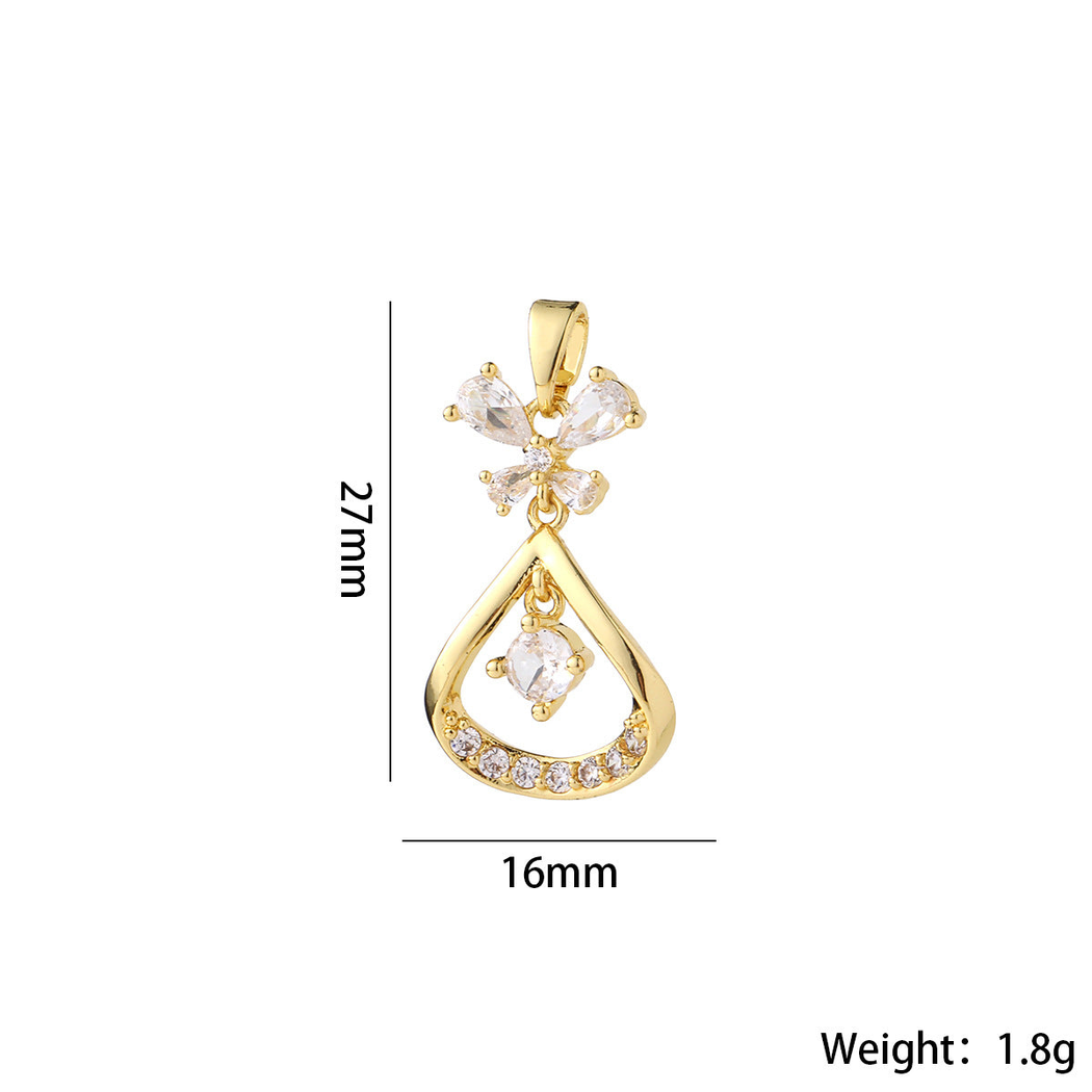 Elvane - Ornamental Framed Pendant Only
