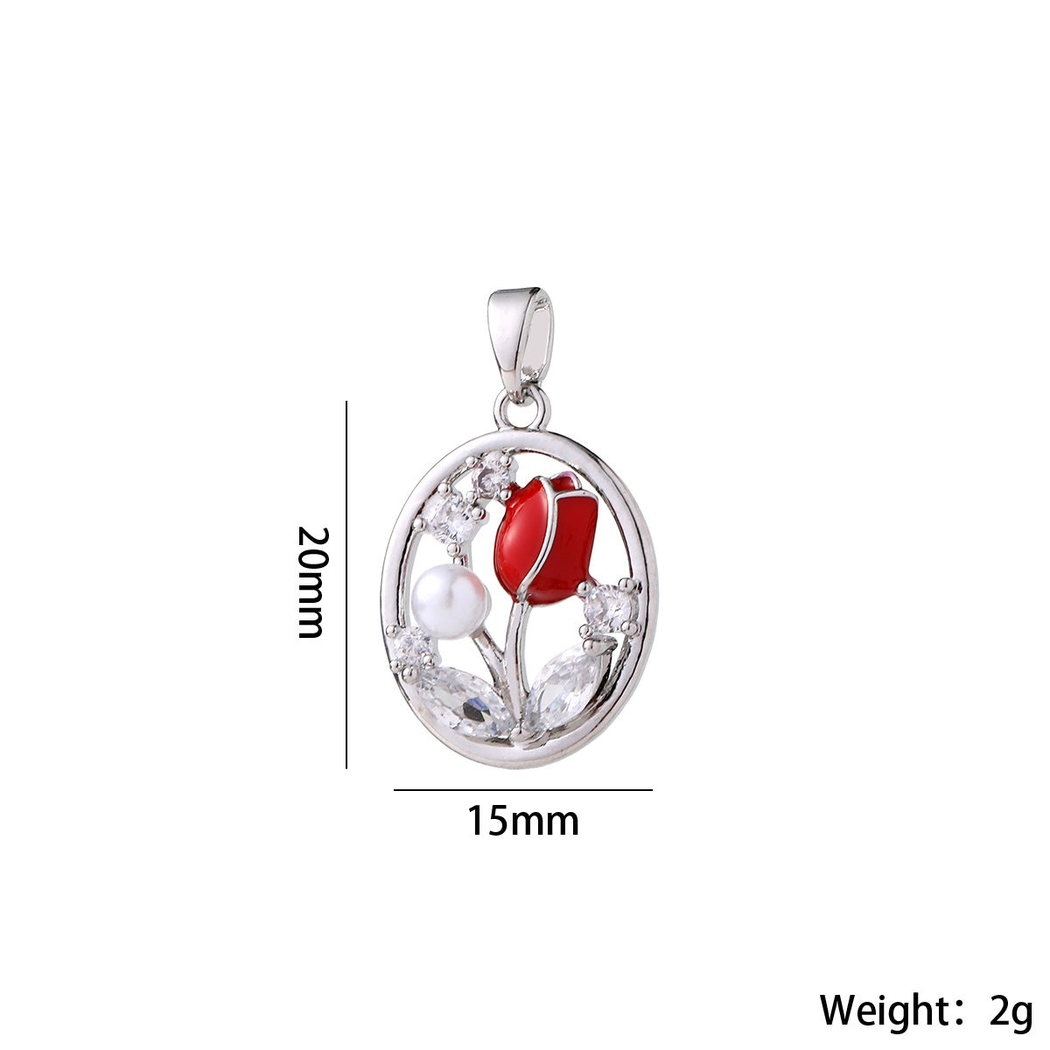 Elvane - Ornamental Framed Pendant Only