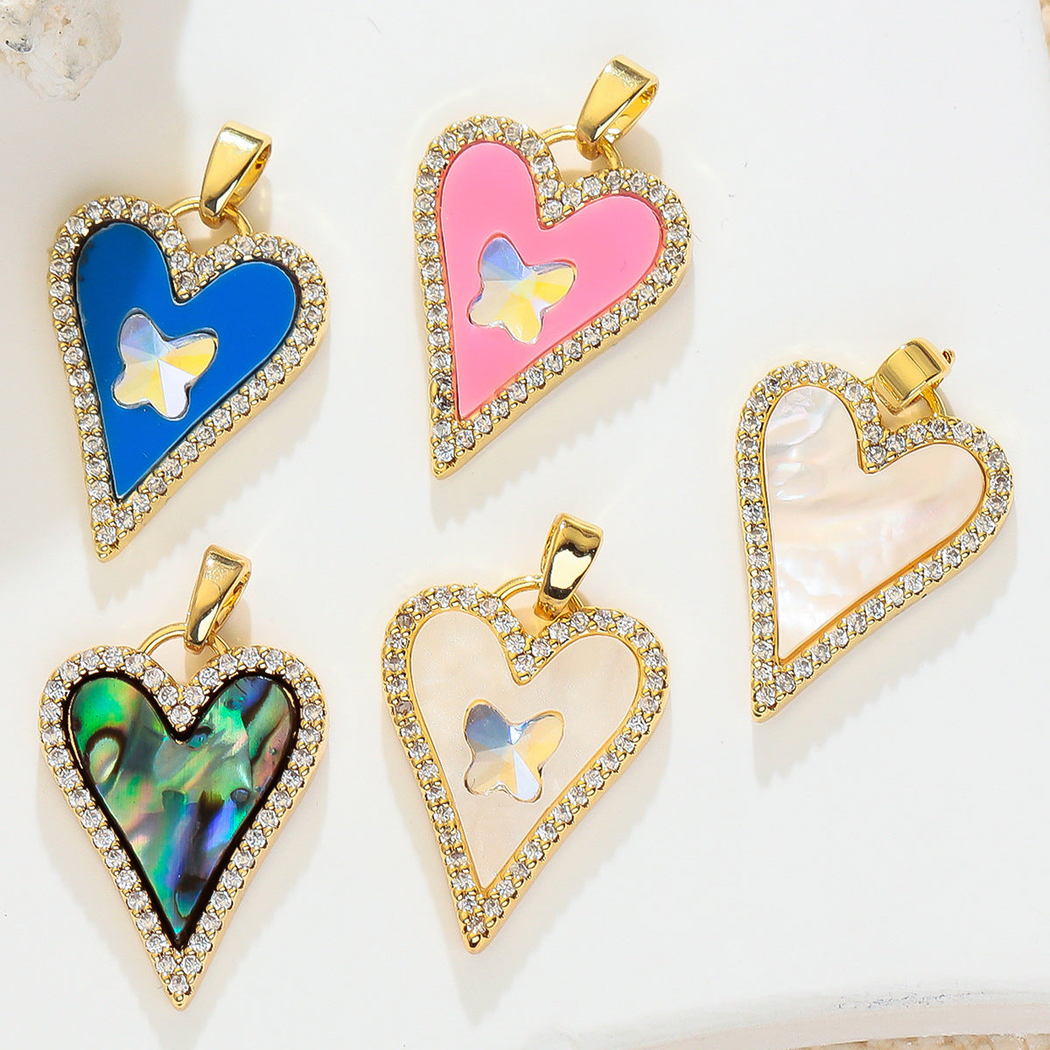 Elvane - Asymmetric Heart-Shaped Pendant Only