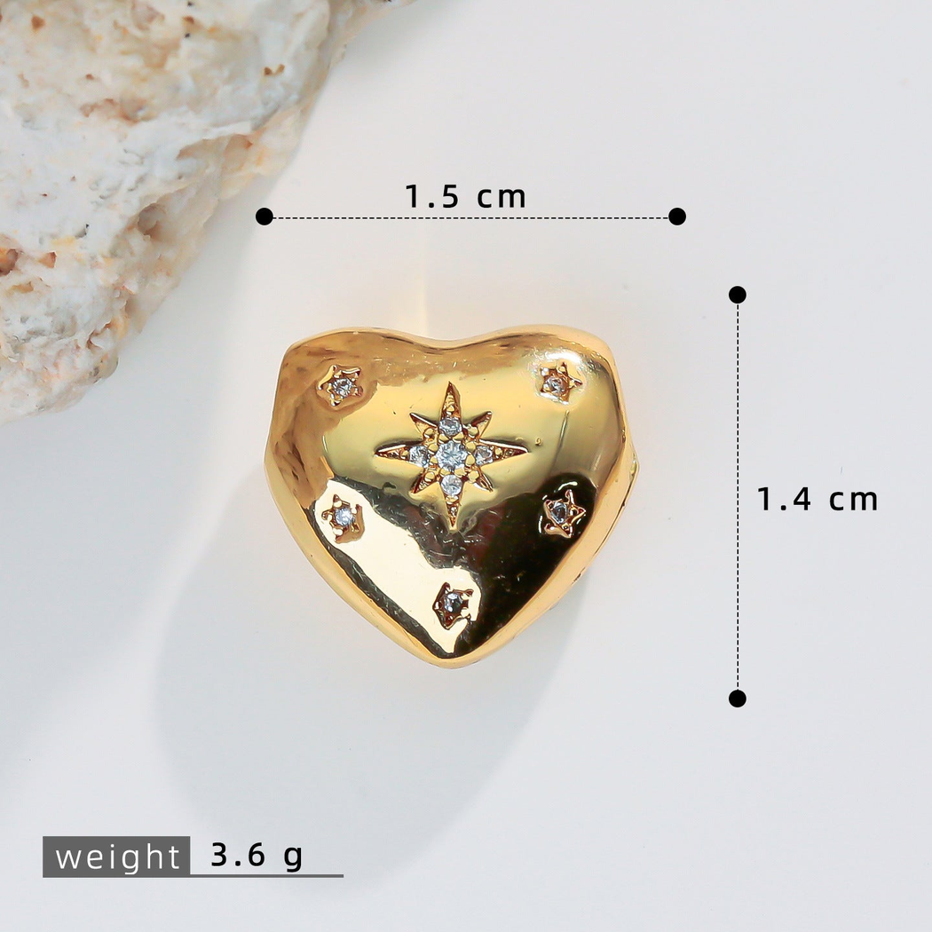 Elvane - Ornamental Heart-Shaped Pendant Only