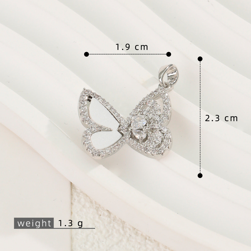 Elvane - Ornamental Butterfly-Shaped Pendant Only