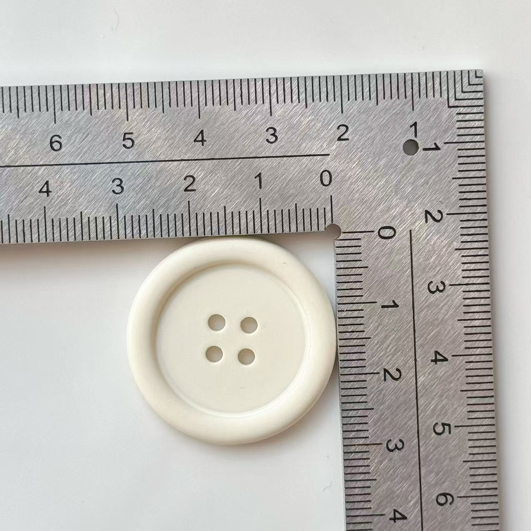 Bunli - DIY 10 Pack Matte Raised Rim Button