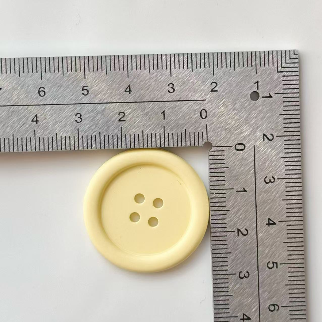 Bunli - DIY 10 Pack Matte Raised Rim Button