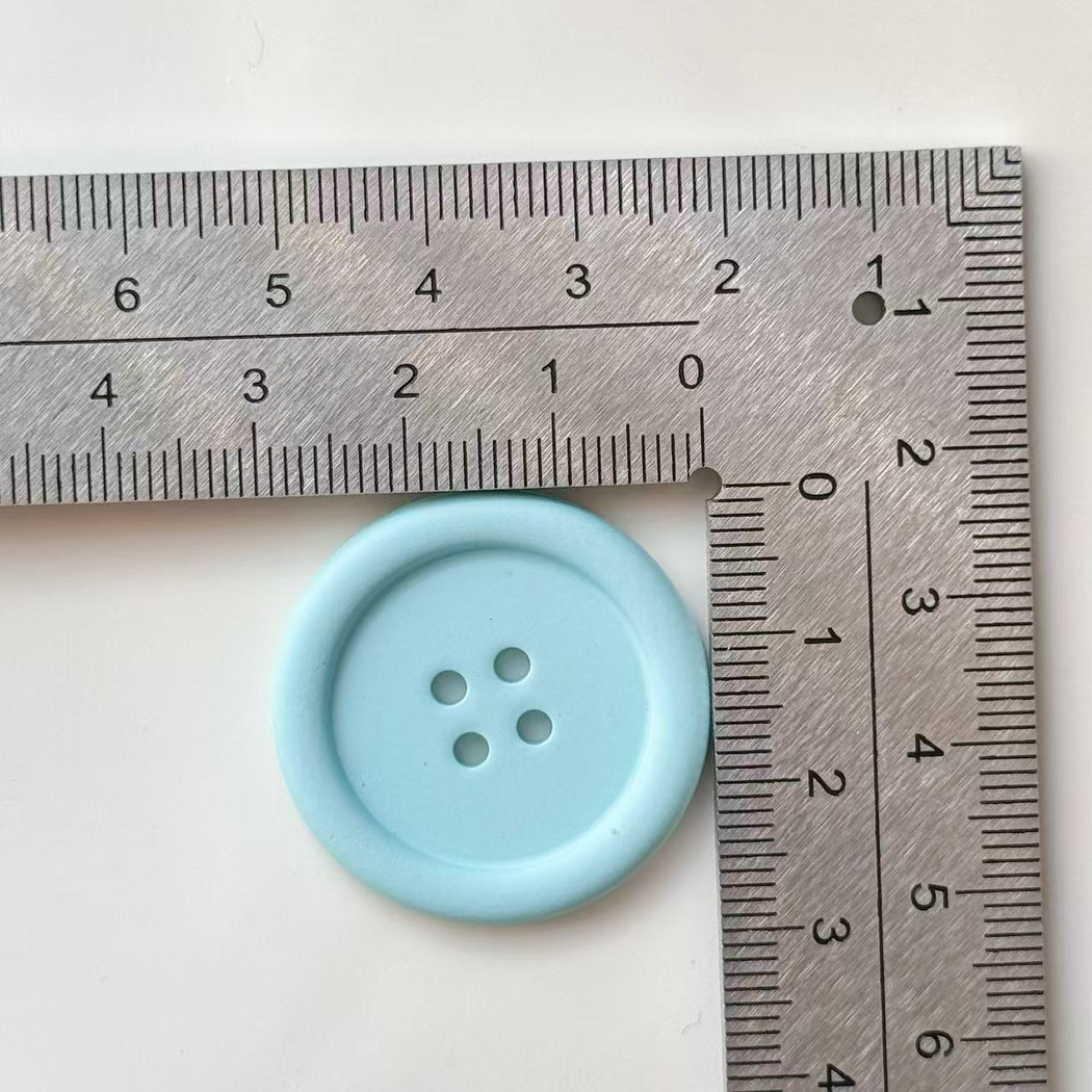 Bunli - DIY 10 Pack Matte Raised Rim Button