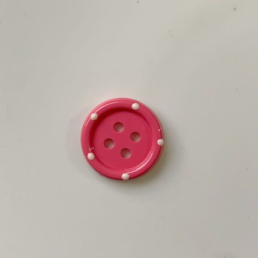 Bunli - DIY 10 Pack Four Hole Dot Rim Button