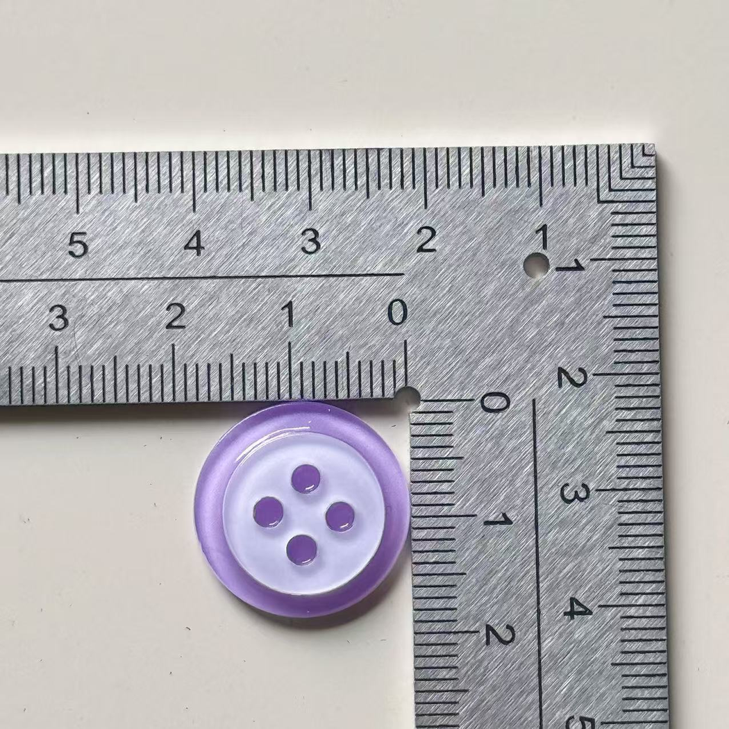 Bunli - DIY 10 Pack Pastel Four Hole Button