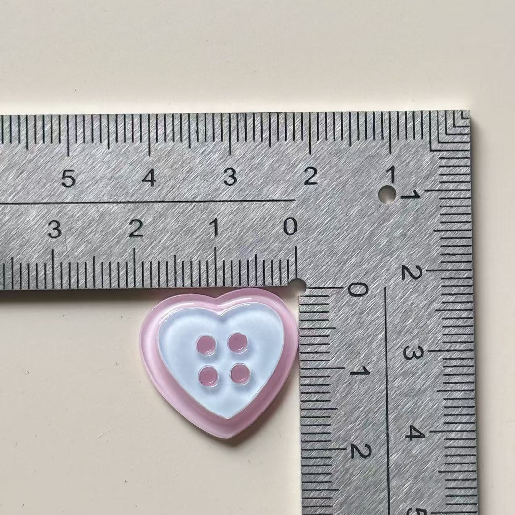 Bunli - DIY 10 Pack Pastel Four Hole Button