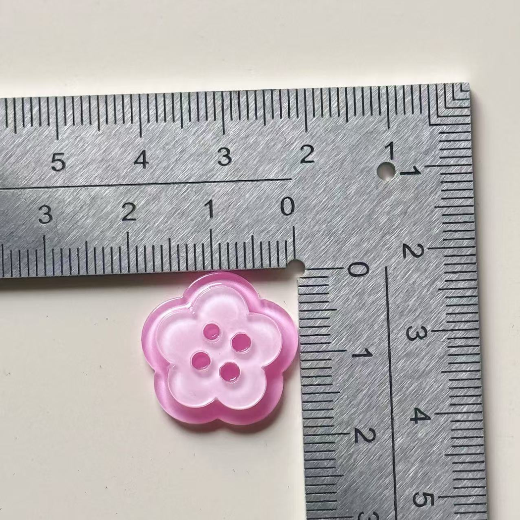 Bunli - DIY 10 Pack Pastel Four Hole Button