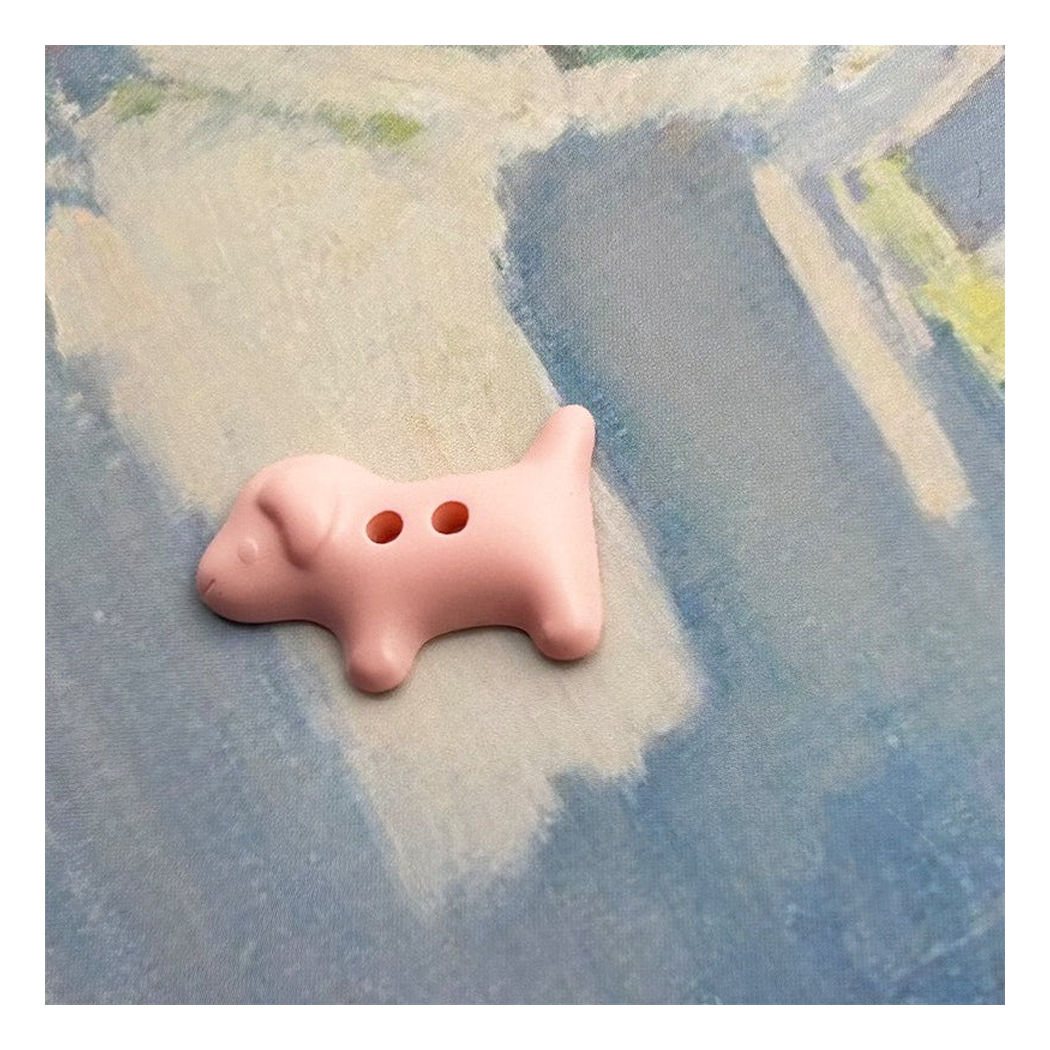 Bunli - DIY 10 Pack Dog Shape Two Hole Button