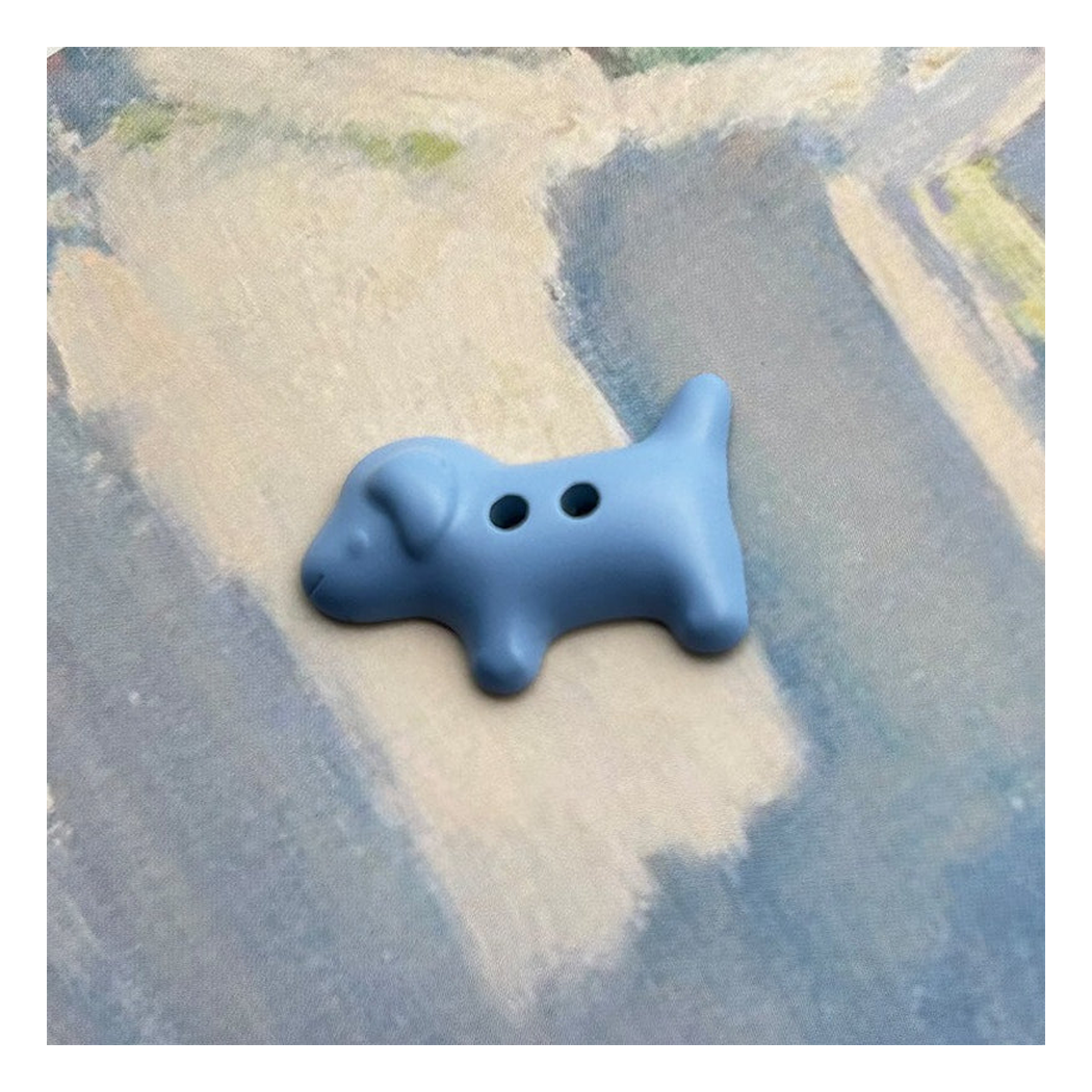 Bunli - DIY 10 Pack Dog Shape Two Hole Button