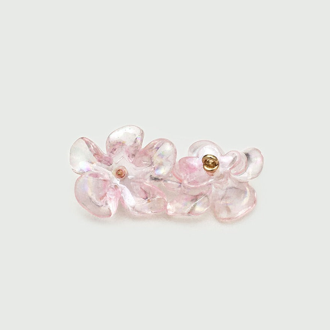 Bunli - DIY 10 Pack Iridescent Rounded Petal Button