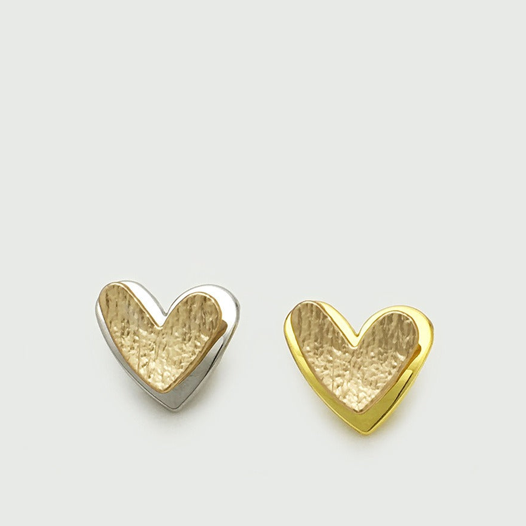 Bunli - DIY 10 Pack Layered Heart Button