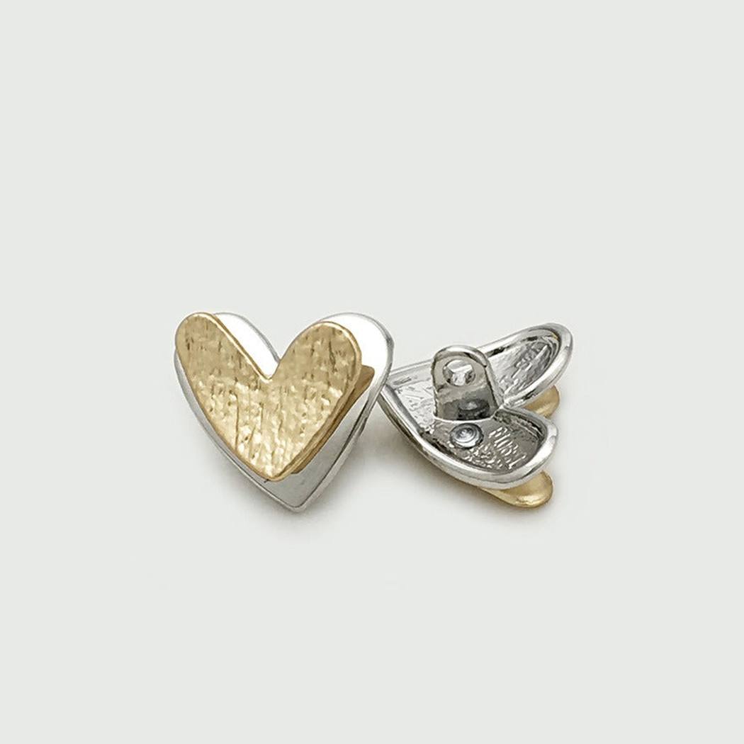 Bunli - DIY 10 Pack Layered Heart Button