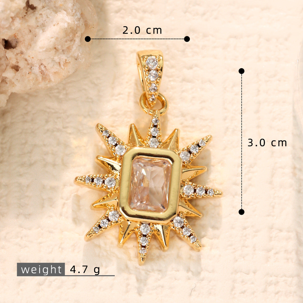 Elvane - Celestial Radiating Pendant Only
