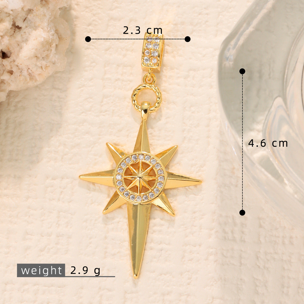 Elvane - Celestial Radiating Pendant Only