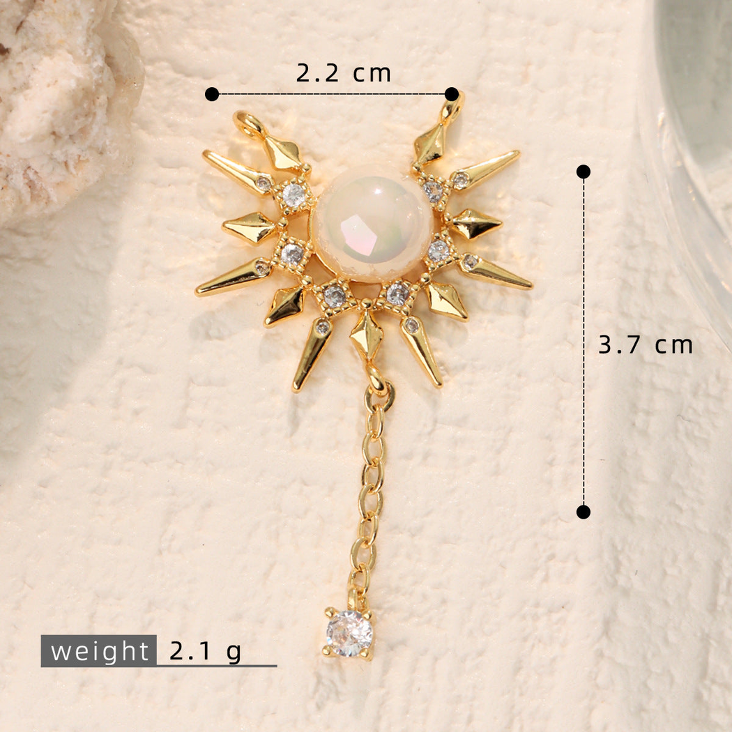 Elvane - Celestial Radiating Pendant Only