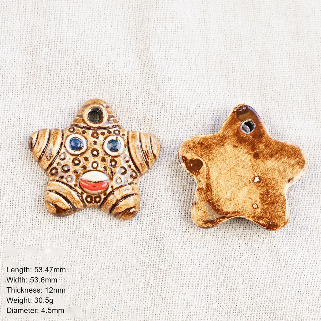 Chivy - Hand-Painted Style Fish Bead