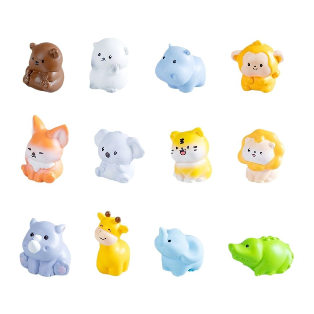 objella forest nineteen animal figurine complete product display