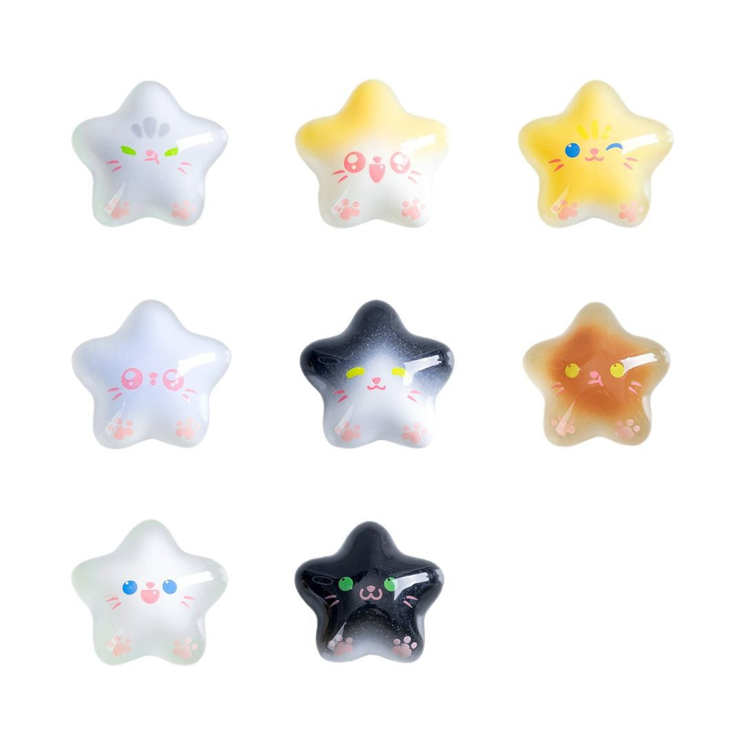 chivy glow eight style cat star embellishment complete product display