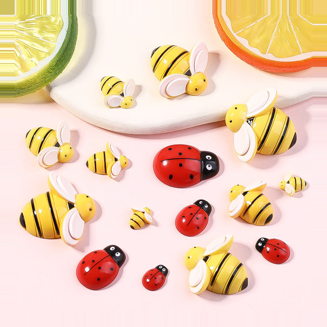 chivy bee ladybug twenty two style embellishment complete product display