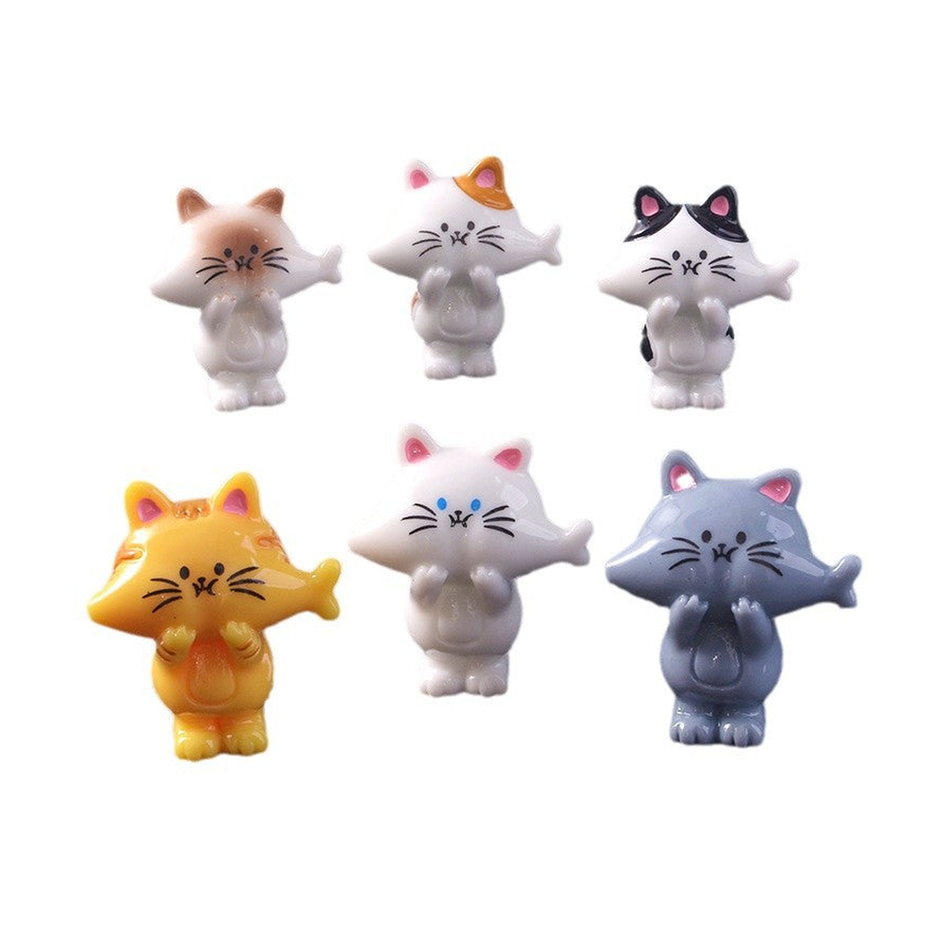 objella sneaky cat six style figurine complete product display