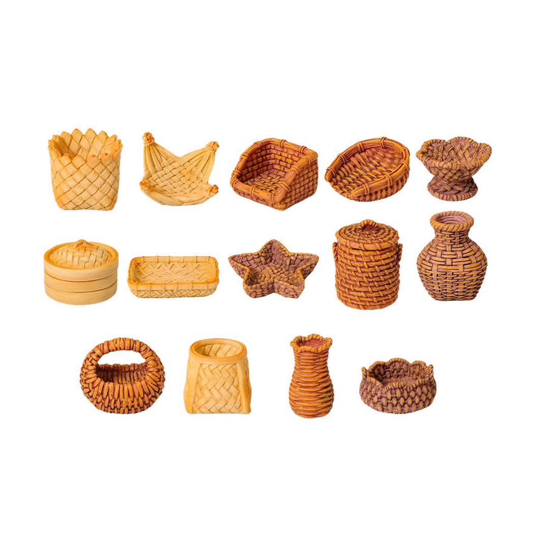 objella woven basket eighteen style miniature complete product display