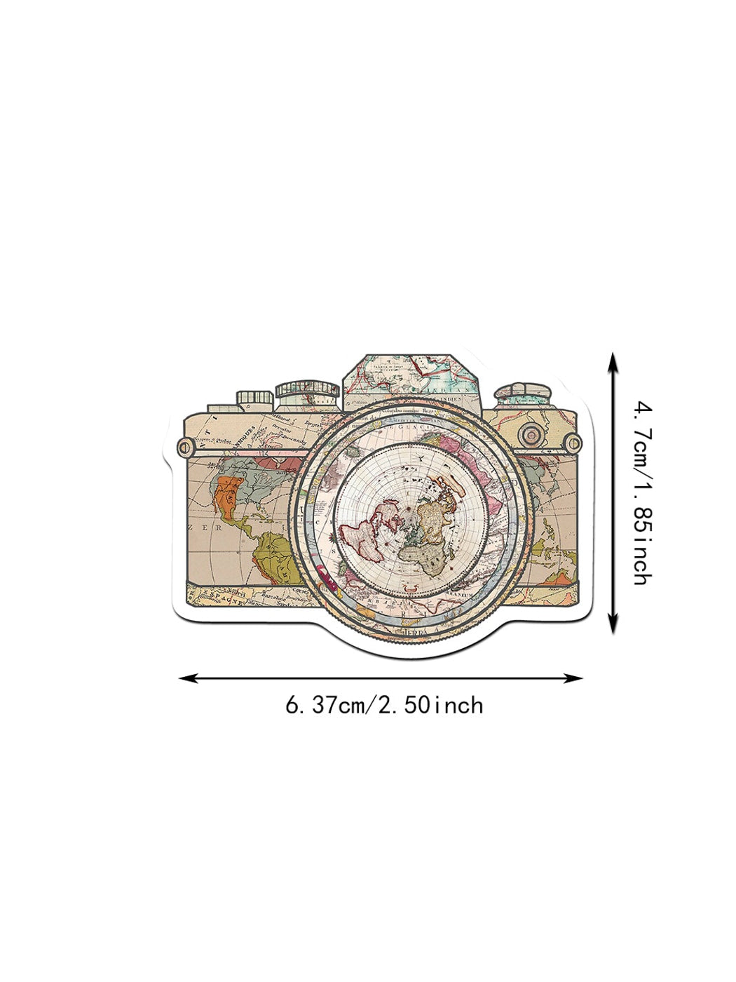 Lunira - Vintage Style Printed Decorative Stickers Pack Oria & Co
