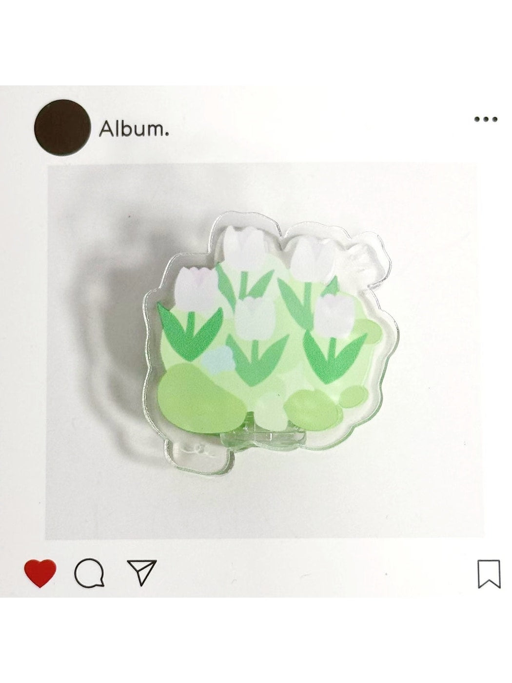 Clemi - Transparent Acrylic Cartoon Style Planner Clip Oria & Co