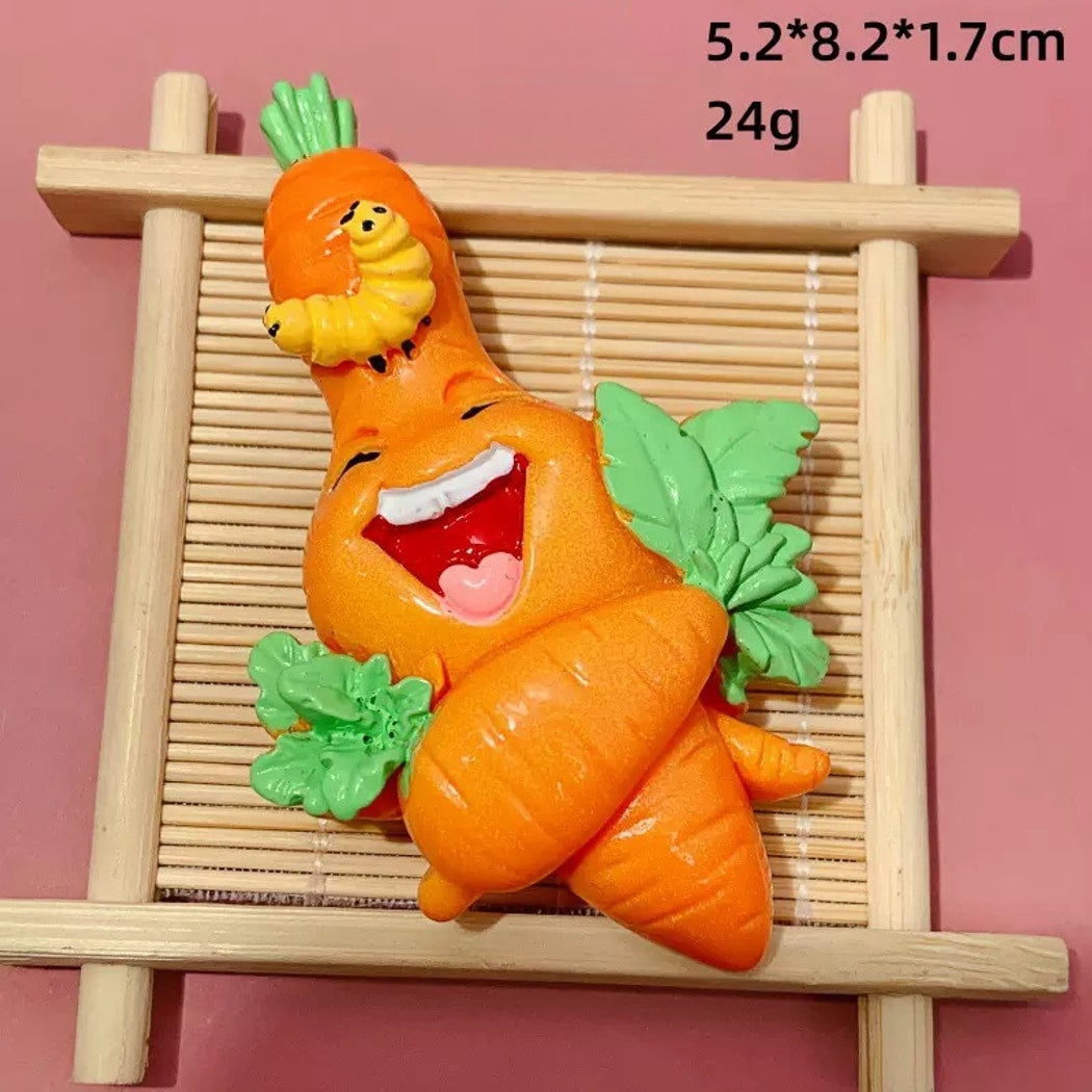 Chivy - DIY Cartoon Vegetable Plastic Accessory