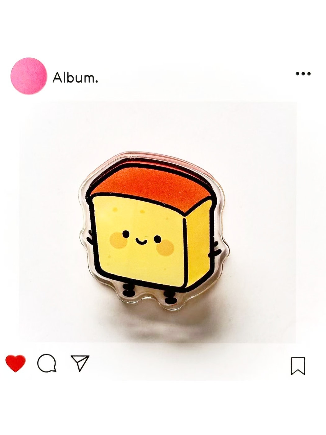 Clemi - Cute Acrylic Dessert Character Planner Clip Oria & Co
