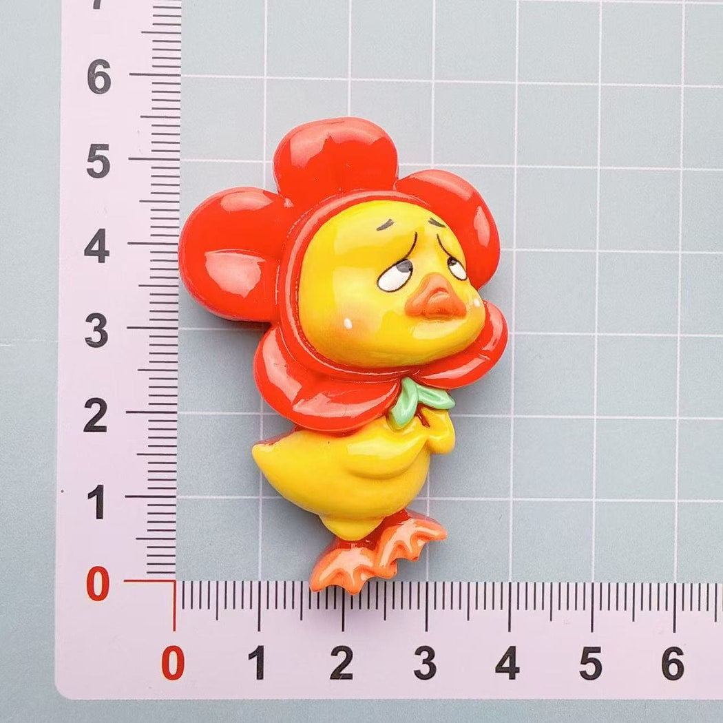 Chivy - Cartoon Plastic DIY Duck Embellishment Accessory