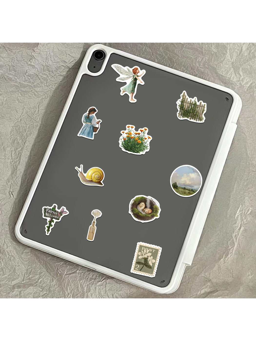 Lunira - Vintage Self Adhesive Paper PVC Stickers Pack Oria & Co