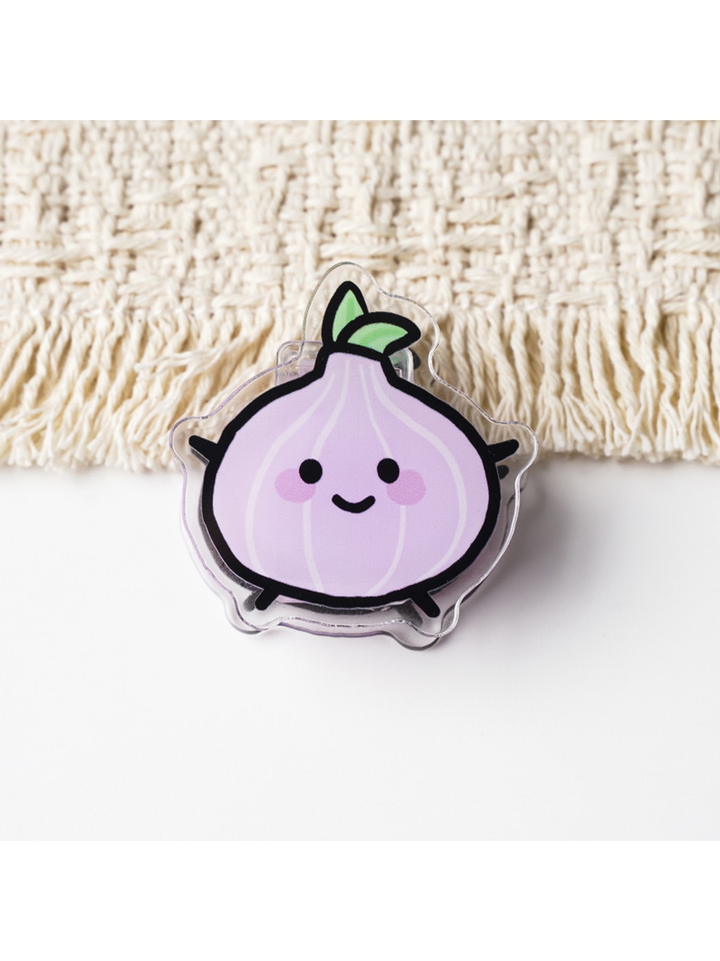 Clemi - Cute Acrylic Vegetable Pattern File Planner Clip Oria & Co