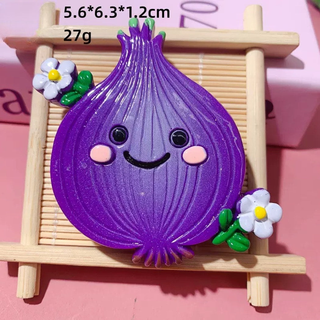 Chivy - DIY Cartoon Vegetable Plastic Accessory