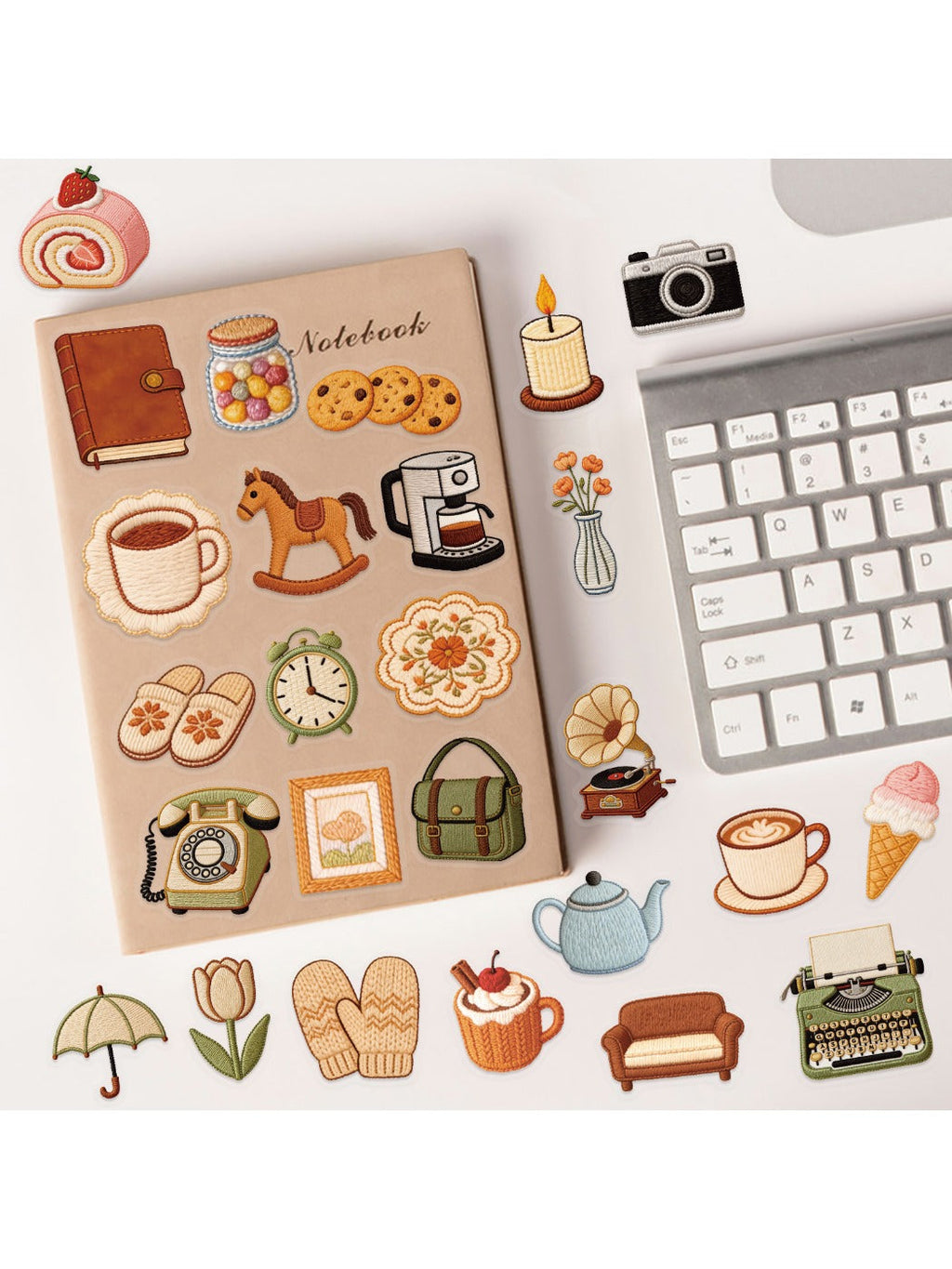 Lunira - Cozy Warm Tone Sticker Pack Oria & Co
