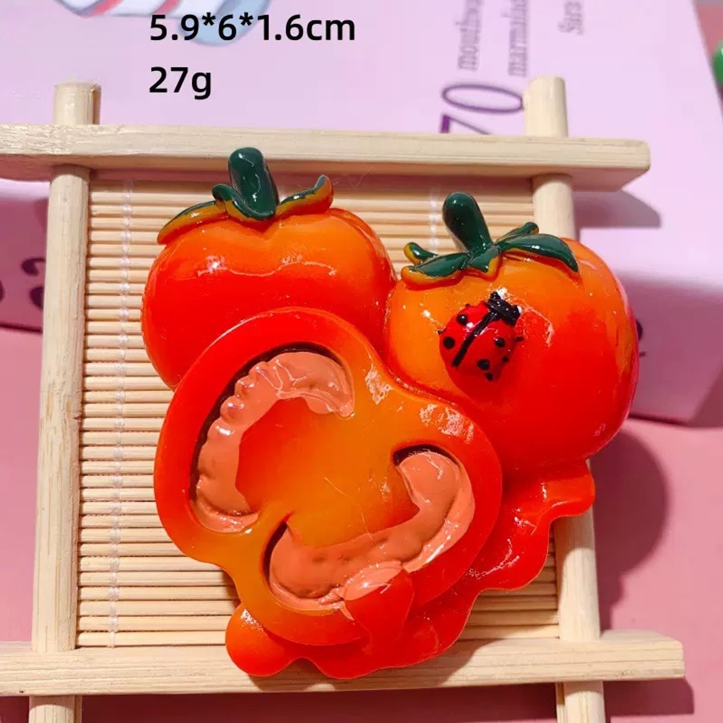 Chivy - DIY Cartoon Vegetable Plastic Accessory